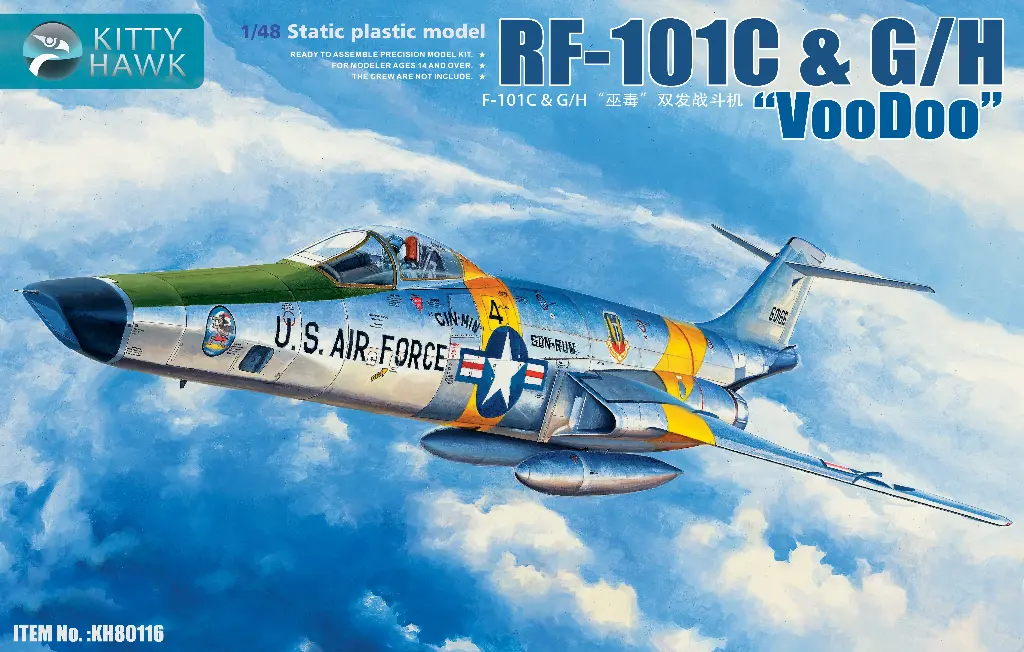 F-101C&G/H "巫毒"  双发战斗机