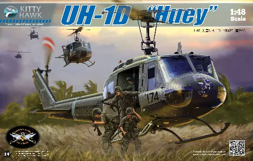 [KH80154] 美国UH-1D "休伊" 直升机