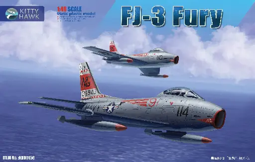 [KH80156] 美国FJ-3 “狂怒” 战斗机