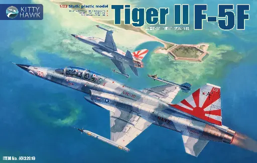 [KH32019] 美国F-5F "虎“式战斗机