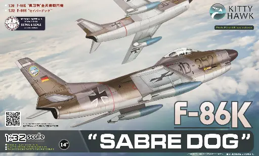 [KH32008] F-86K"佩刀狗“ 全天候战斗机